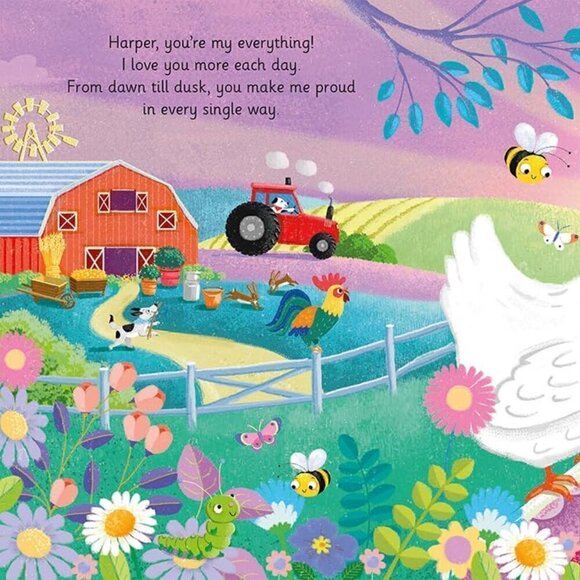 Harper I Love You, a Bushel and a Peck!: A Sweet Personalized Book for Kids - Picture 2 of 3